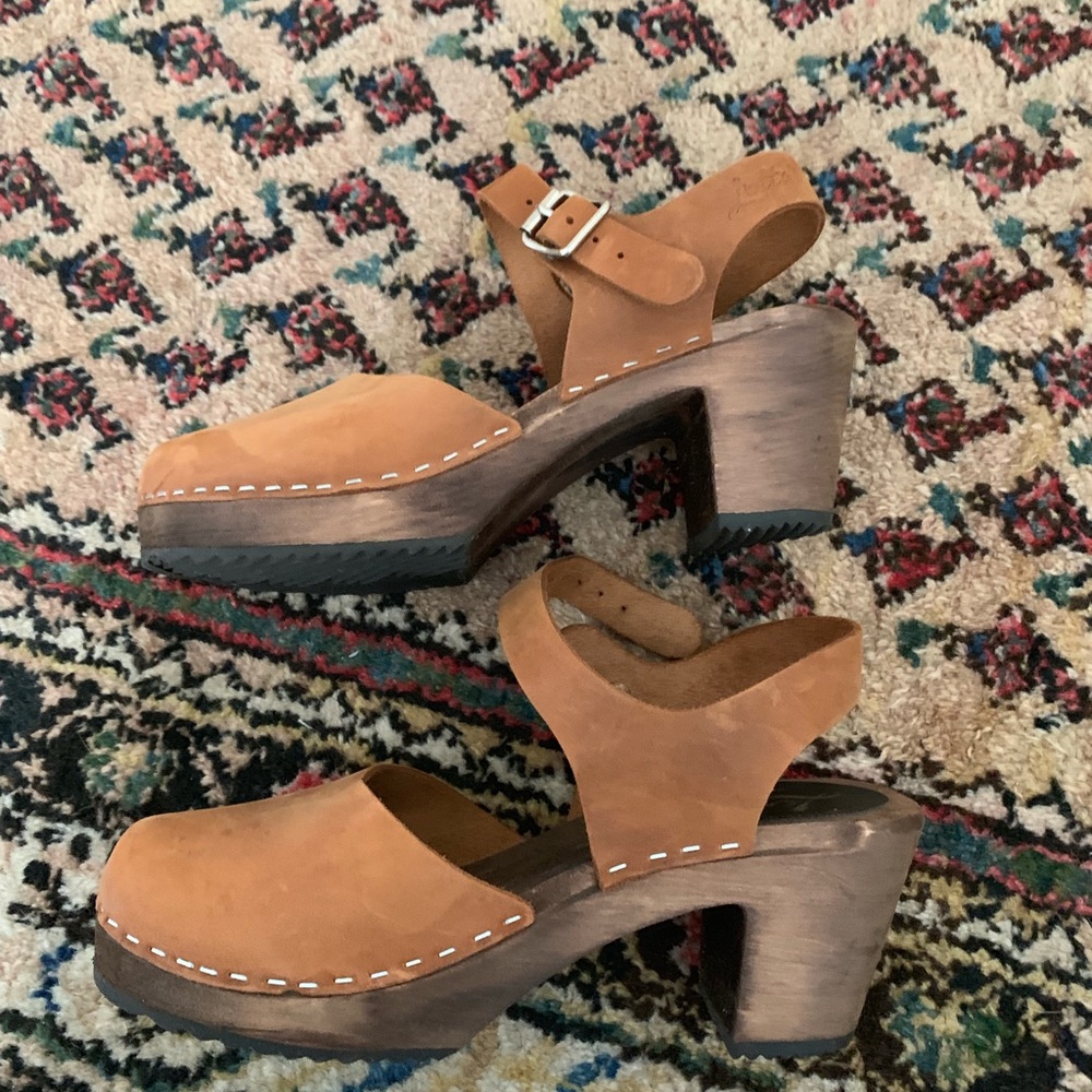 Lotta From Stockholm Nubuck clogs - Picture 3 of 6